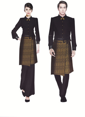 西餐服务员制服定制 无锡依梦都服饰解决方案